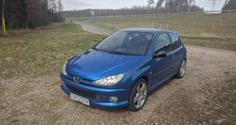 miłakowo Peugeot 206 cena 22000 przebieg: 192000, rok produkcji 2003 z Miłakowo